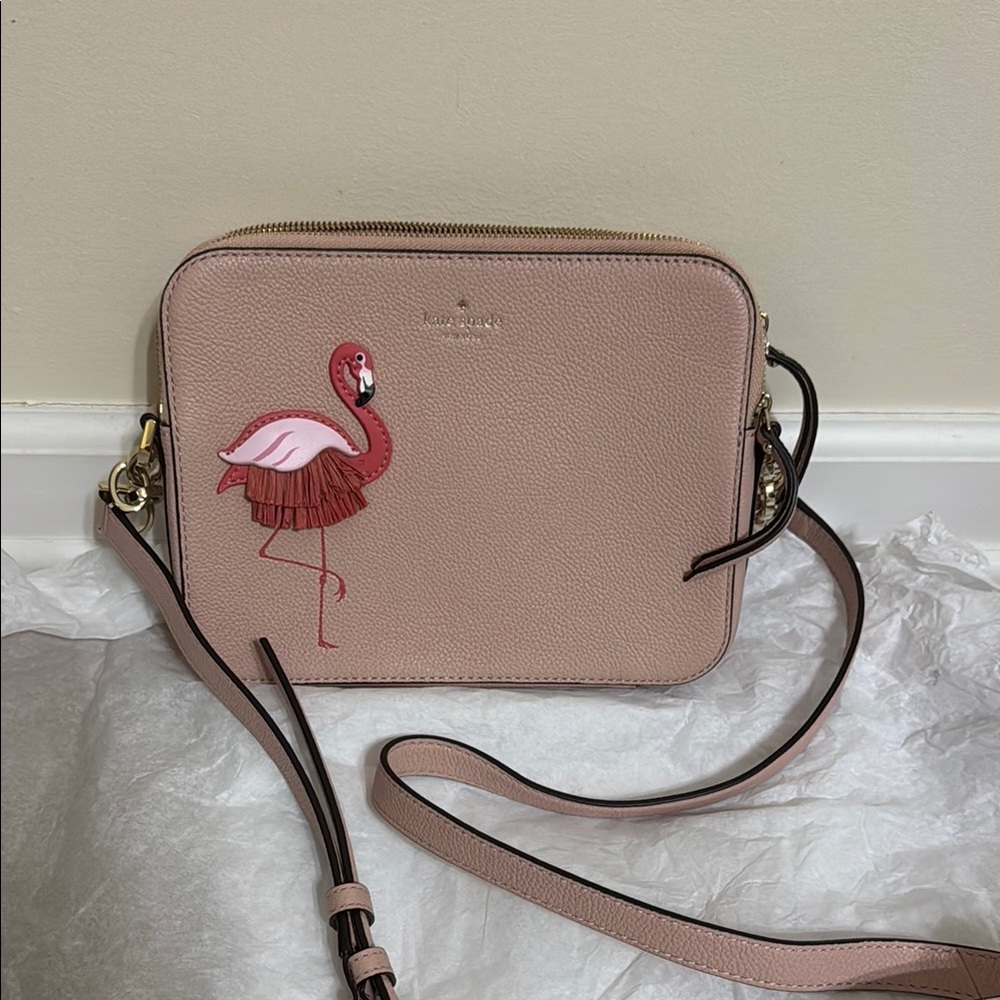Kate Spade Flamingo by Camera Bag-NWOT